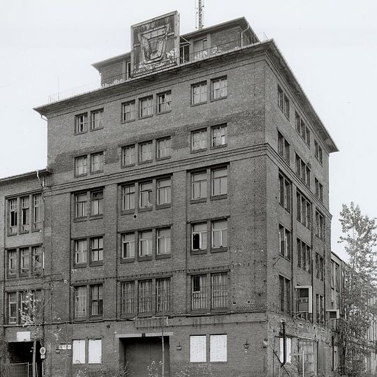 GISAG-Hauptgebäude und Feuerwehrgebäude Gerhard-Ellrodt-Straße 21