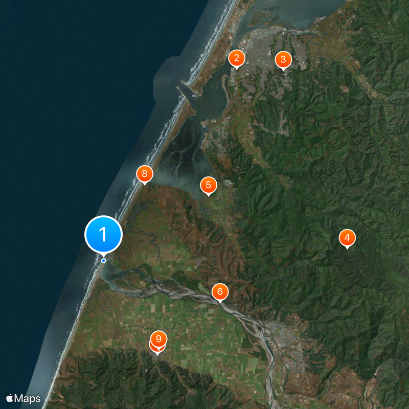 Eel River Map
