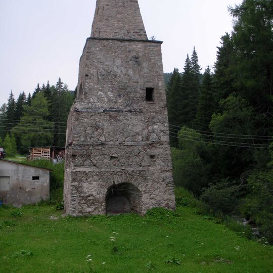 Hochofenruine, Ossach