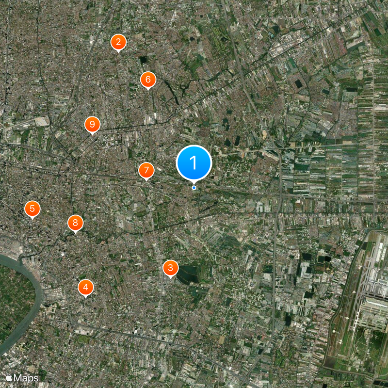 Stamford International University Map