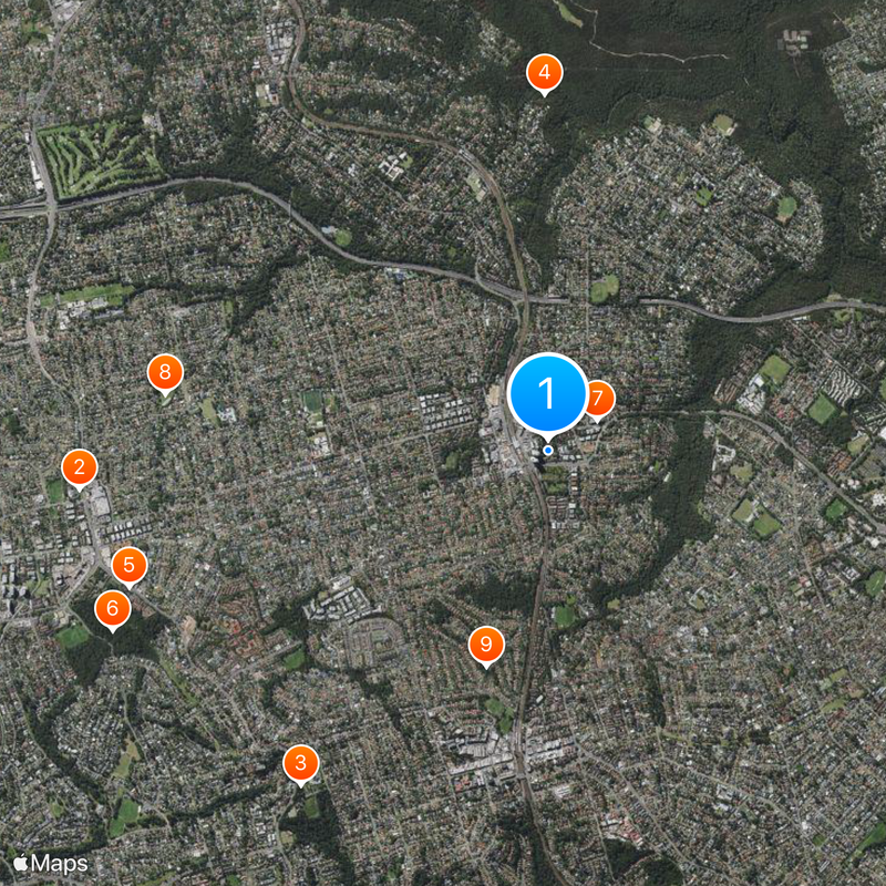 Epping Map