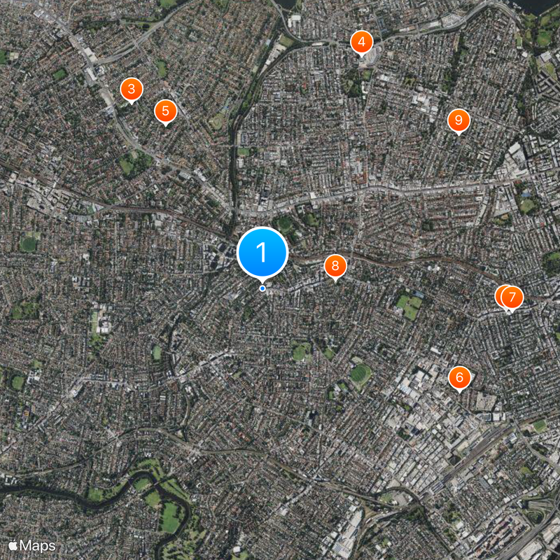 Grayndler Map