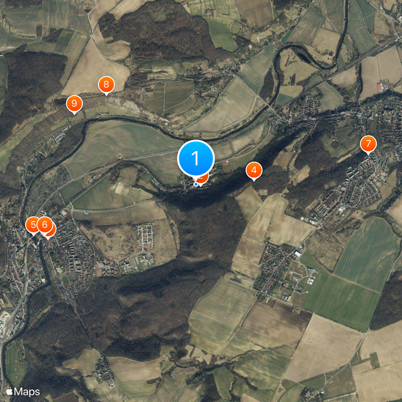 Landesschule Pforta Map