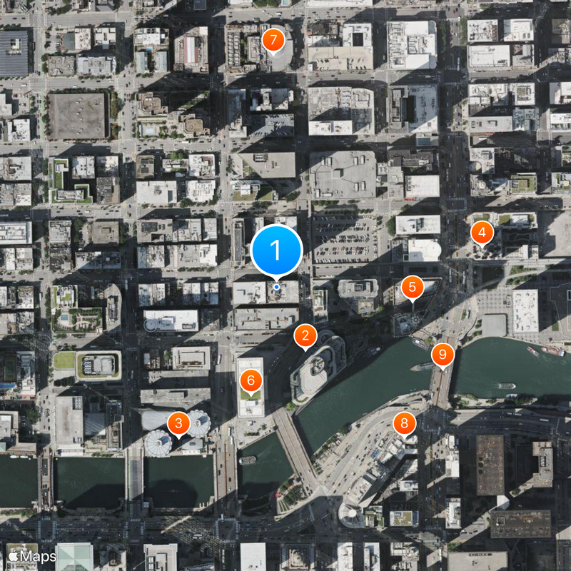 Lettuce Entertain You Enterprises Map