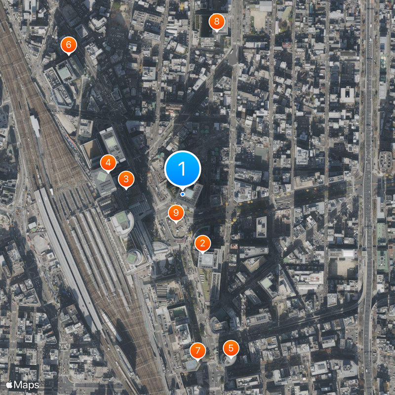 Dainagoya Building Map