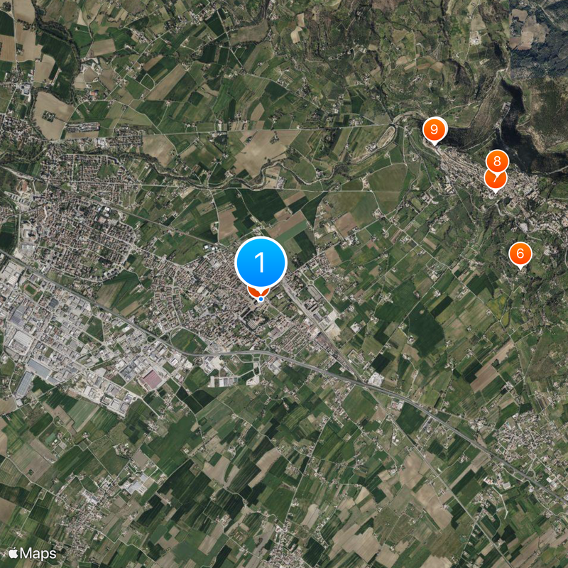 Basilica of Santa Maria degli Angeli Map