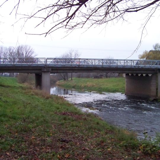 Most přes Moravu v Chomoutově