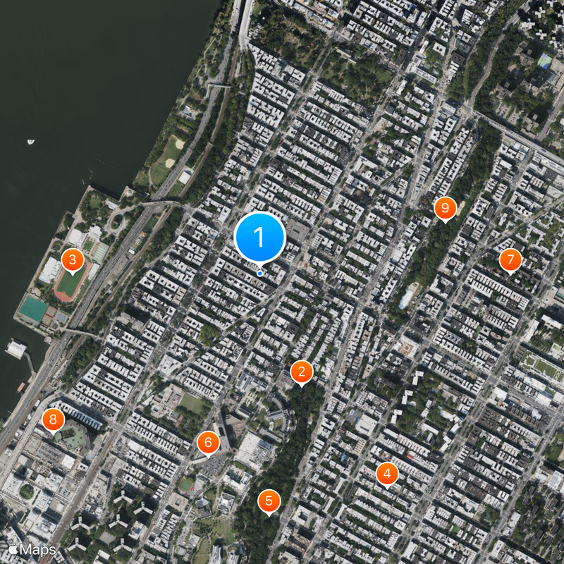 Hamilton Heights Map