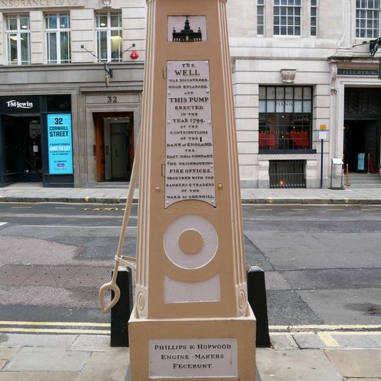 Pump On Pavement South Of Royal Exchange