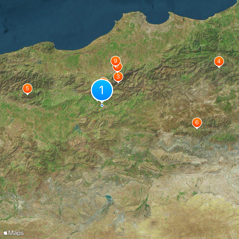 Médéa Province Map