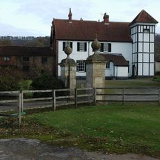 Pair Of Gate Piers Circa 45 Metres West Of Witcombe Park