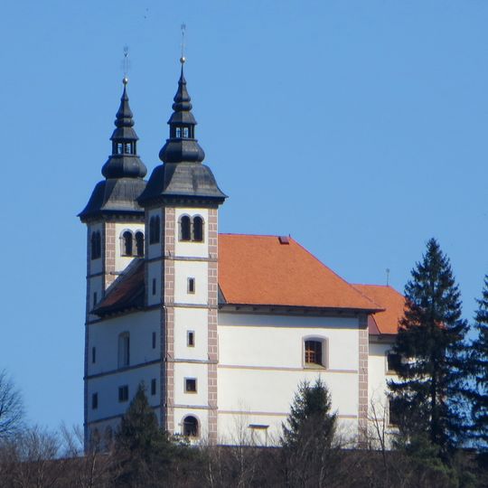 Cerkev sv. Volbenka, Na Logu