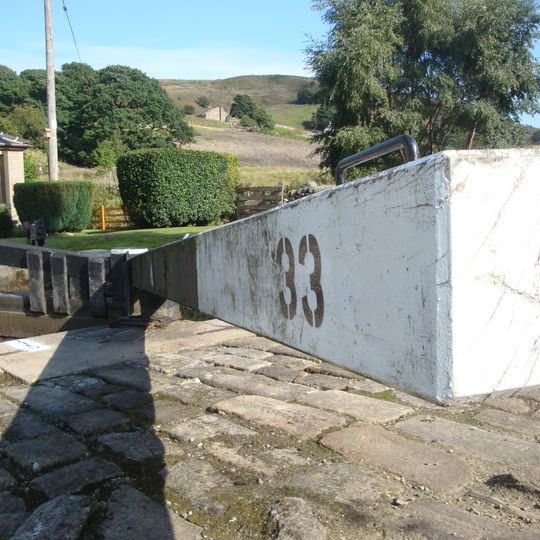 Rochdale Canal Lock 33 Bottomley Lock