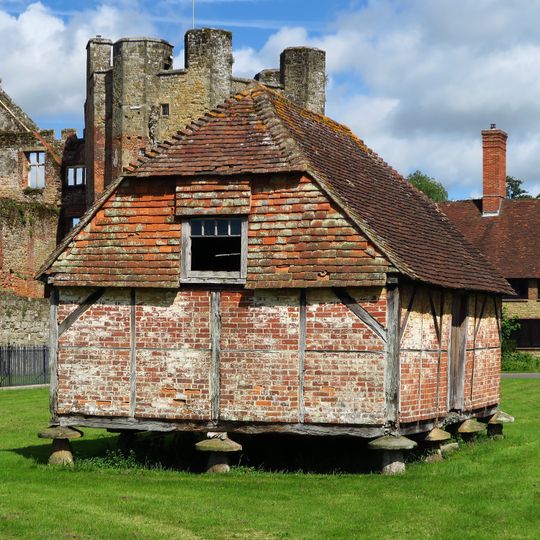 Granary Adjoining The Ruins Of Cowdray House On The South West