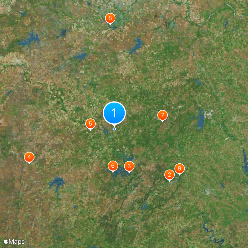 North Texas Harita