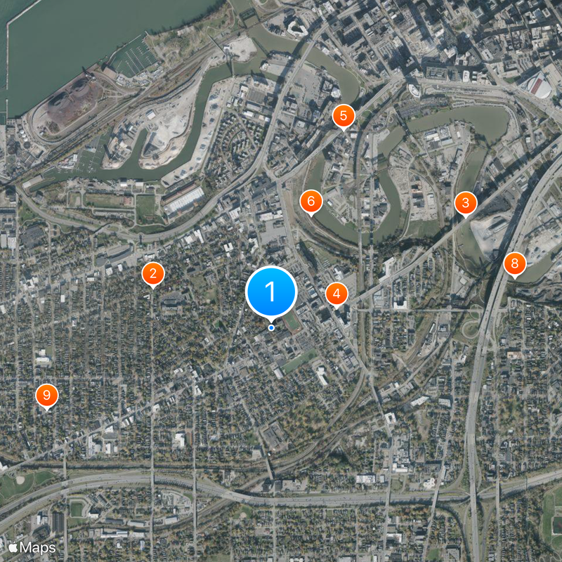 Saint Ignatius High School Kaart