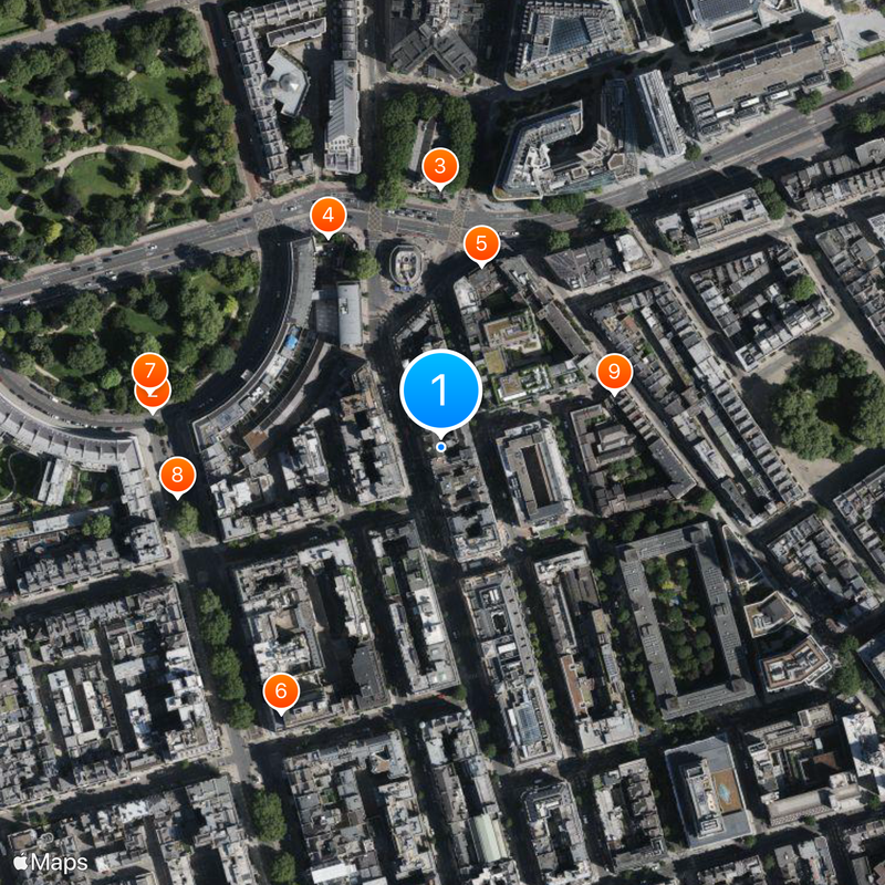 Portland Hospital Map