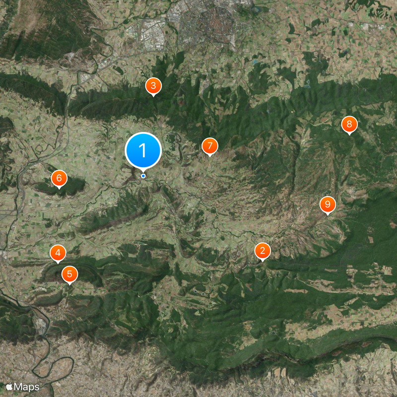 Enclave de Treviño Carte