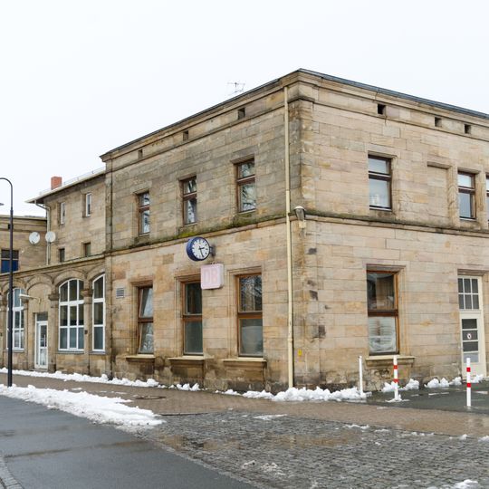 Station building af Neuenmarkt-Wirsberg station