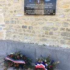 Commemorative plaque