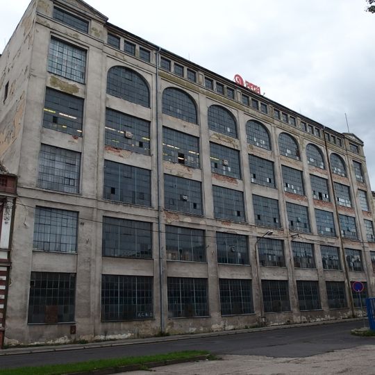 Textilní továrna na stuhy a prýmky Franz Gabler/Pega