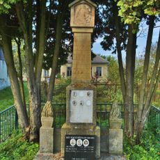 Monument to the fallen in Nová Dědina in the centre of the village
