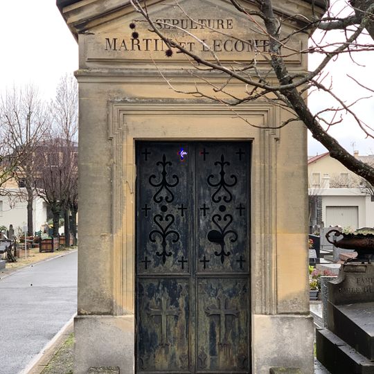 Chapelle funéraire de Martin et Lecomte