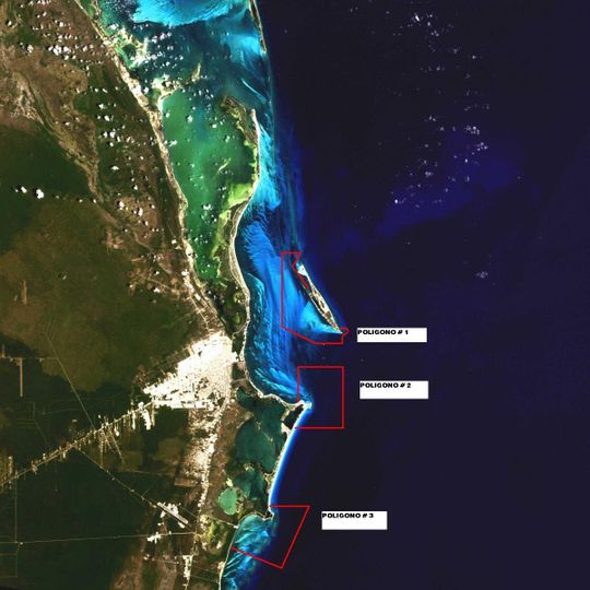 Parc national Costa Occidental de Isla Mujeres, Punta Cancún y Punta Nizuc