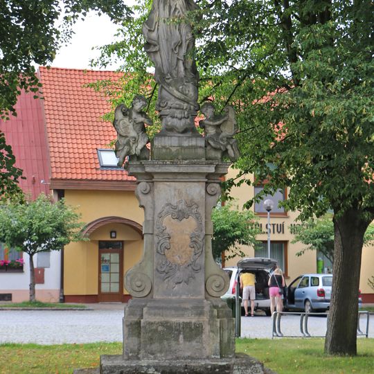 Statue of Virgin Mary in Borohrádek