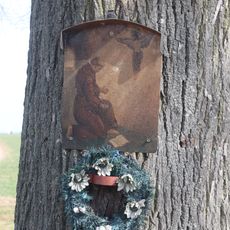 Obrázek svatého Františka z Assisi ve Stříteži