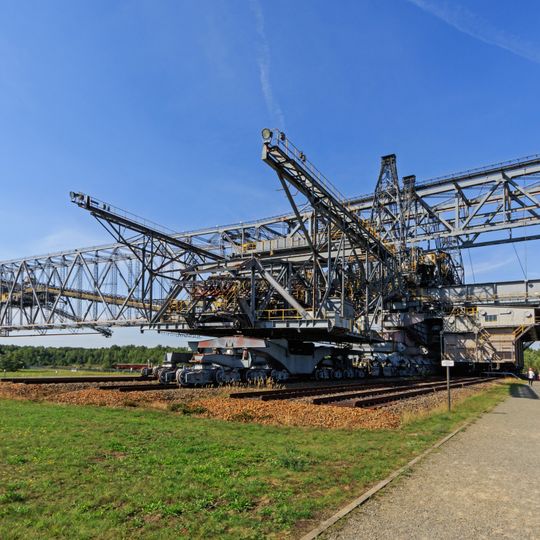 Besucherbergwerk Abraumförderbrücke F60