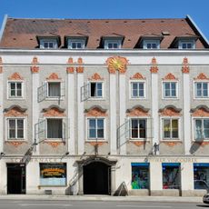 Sog. Ringlhaus, heute Gasthof Zum schwarzen Rößl