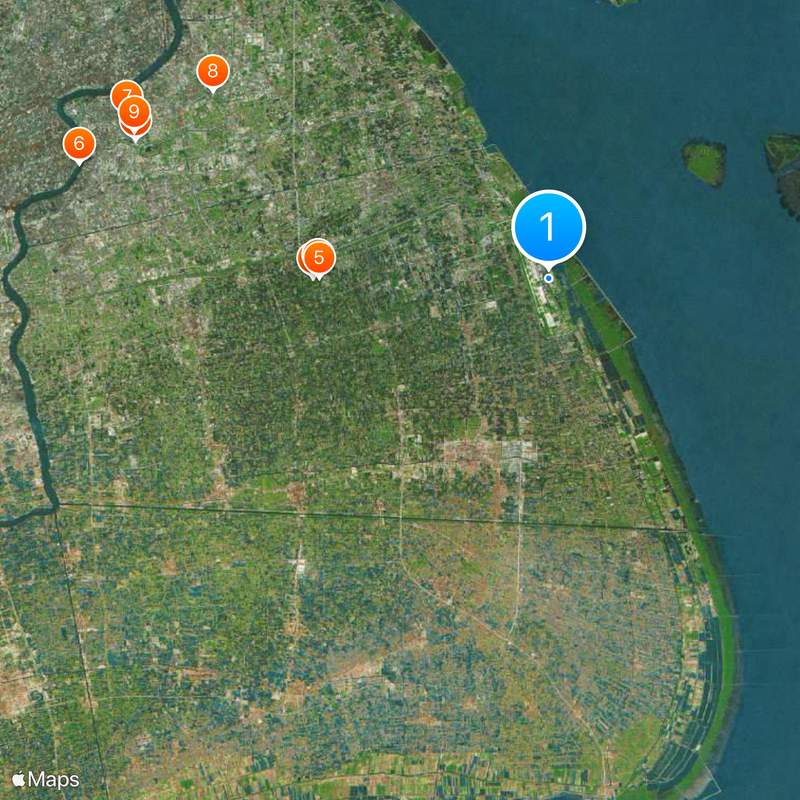 Shanghai Pudong International Airport Map