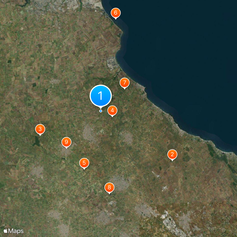 San Pietro Vernotico Map