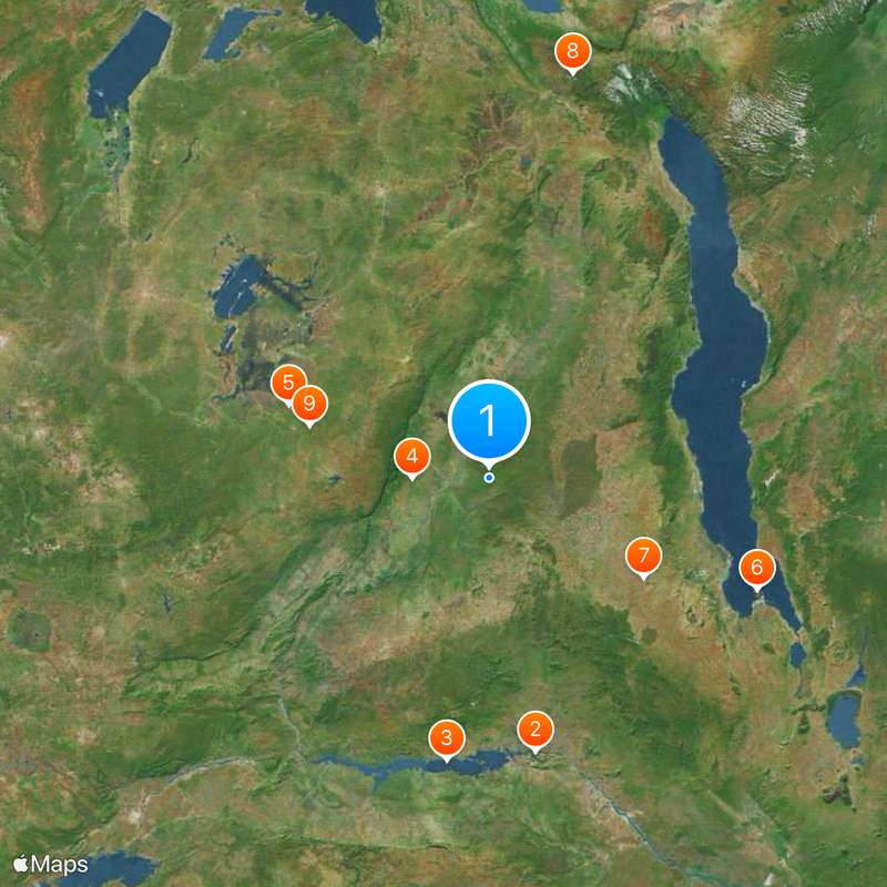 Eastern Province Map