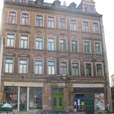 Mietshaus in ehemals geschlossener Bebauung Palmstraße 18