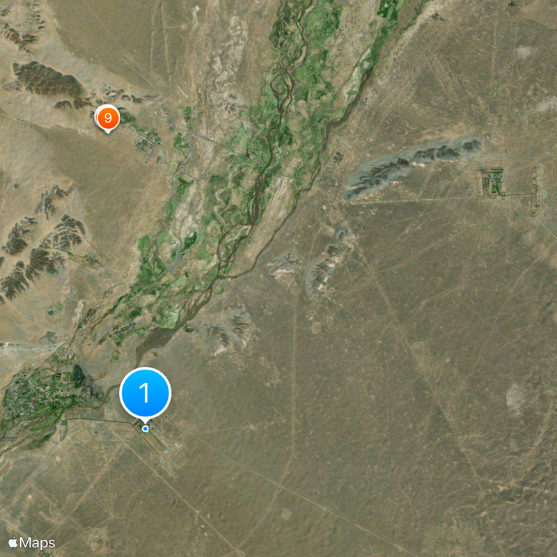 Jiuquan Satellite Launch Center Map