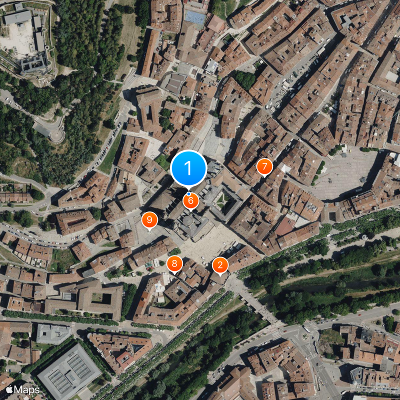 Cattedrale di Burgos Mappa