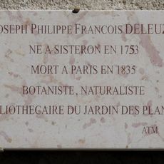 Commemorative plaque