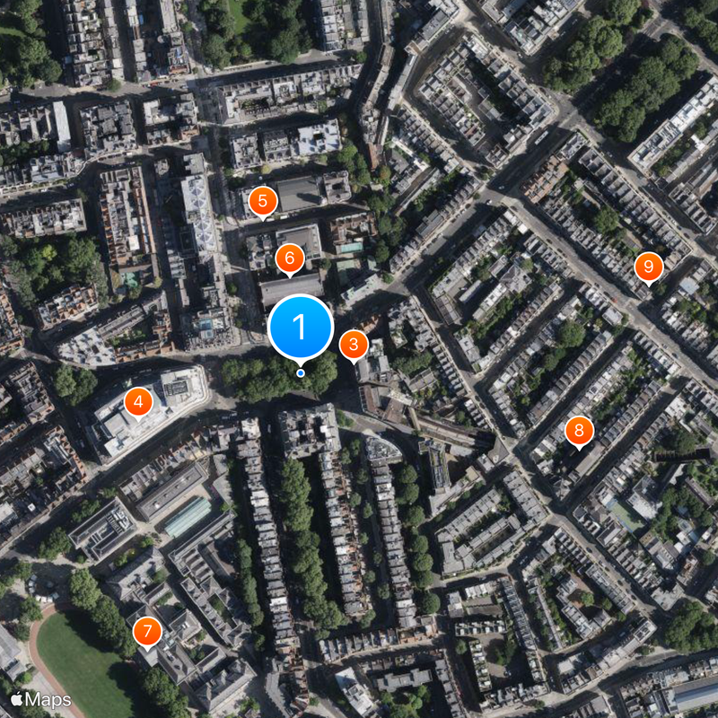 Sloane Square Map