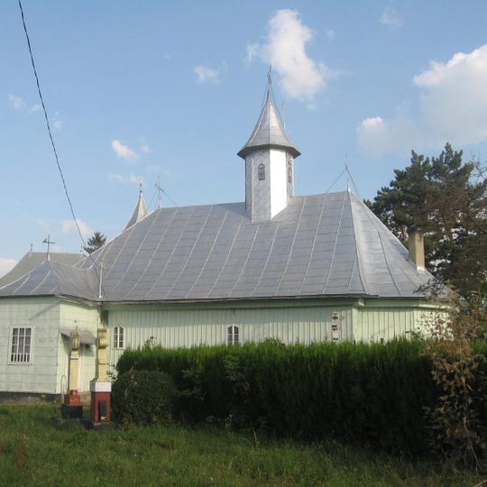 Wooden church in Moara Nica, Suceava