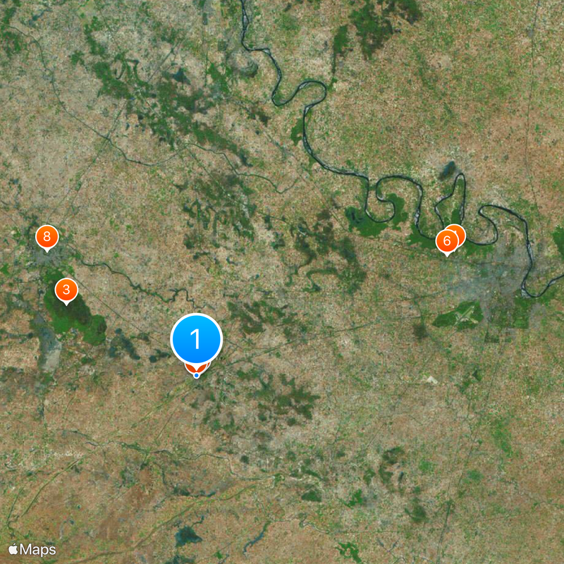 Mausoleo di Salim Chishti Mappa