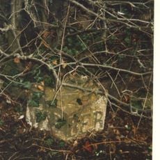 Milepost, roadside at NT999327