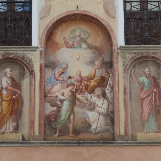 Affresco Sacra Famiglia