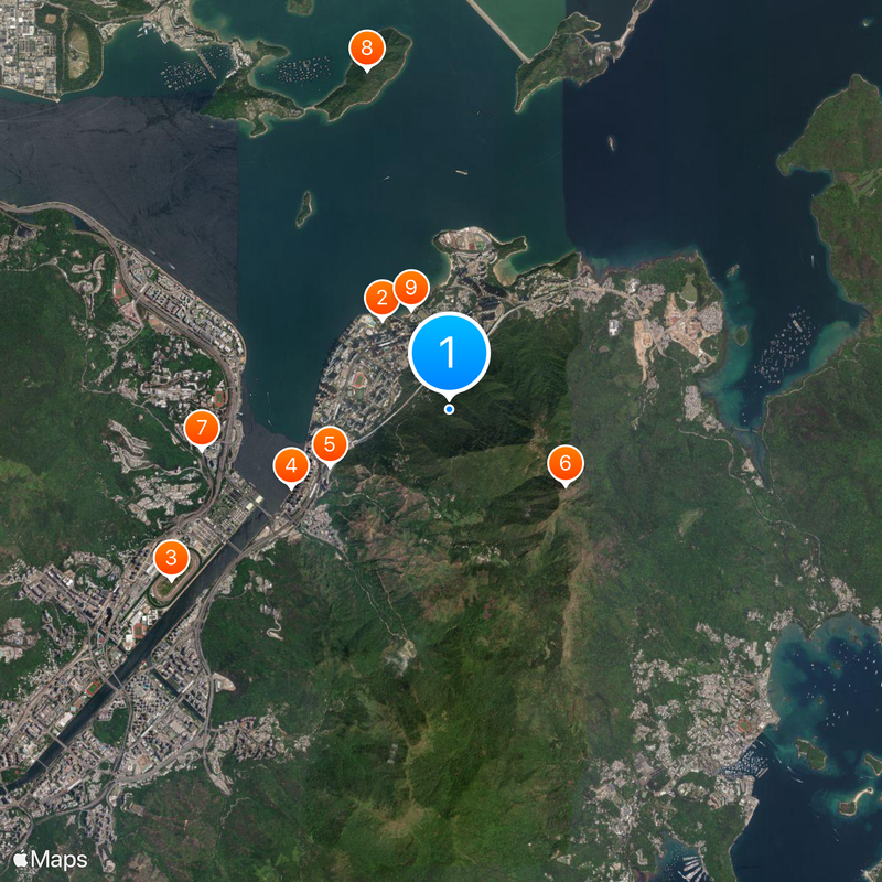 New Territories East Map