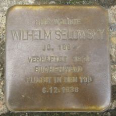 Stolperstein en memoria de Wilhelm Selowsky
