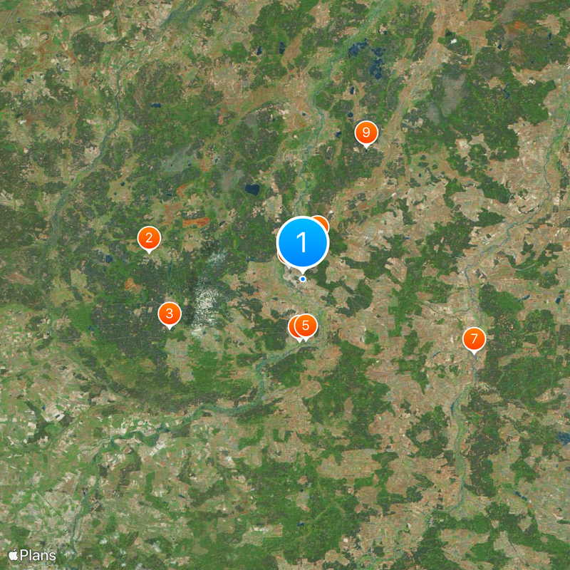Rivne Nuclear Power Plant Map