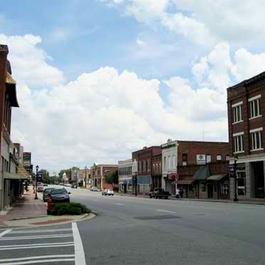Hawkinsville Commercial and Industrial Historic District