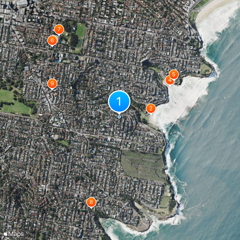 Bronte Map