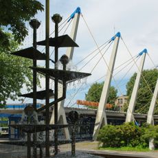 Sachgesamtheit Omnibusbahnhof und Brunnen, Chemnitz-Zentrum